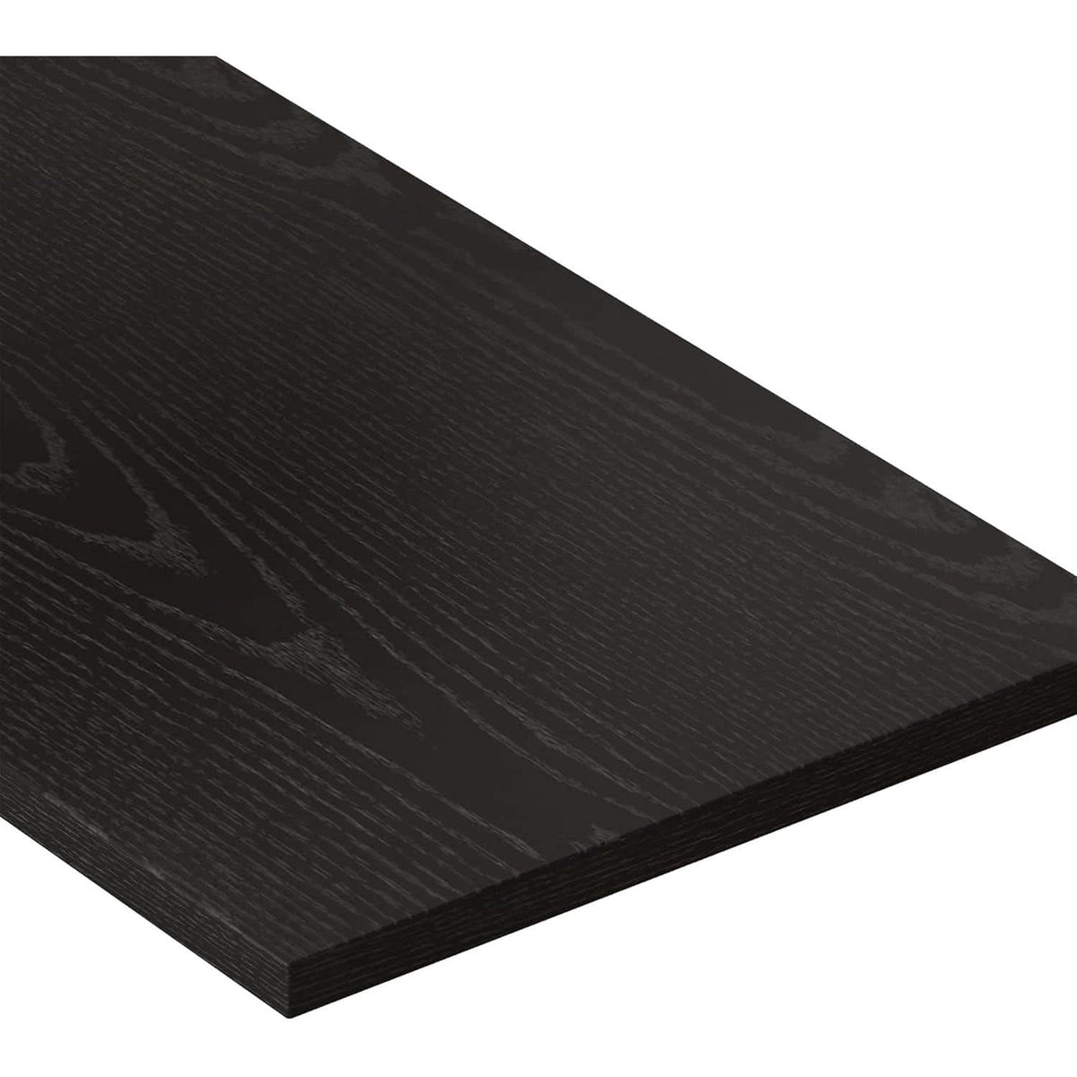 73 Inch Tall Bookshelf Black Wood Grain Living Room