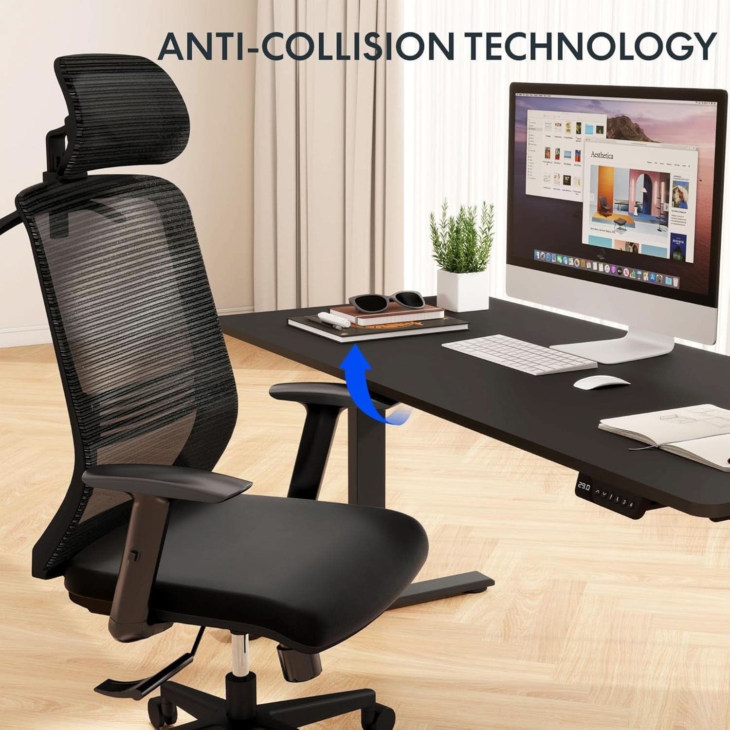 79 Inch Dual Motor Standing Desk With Memory Controller