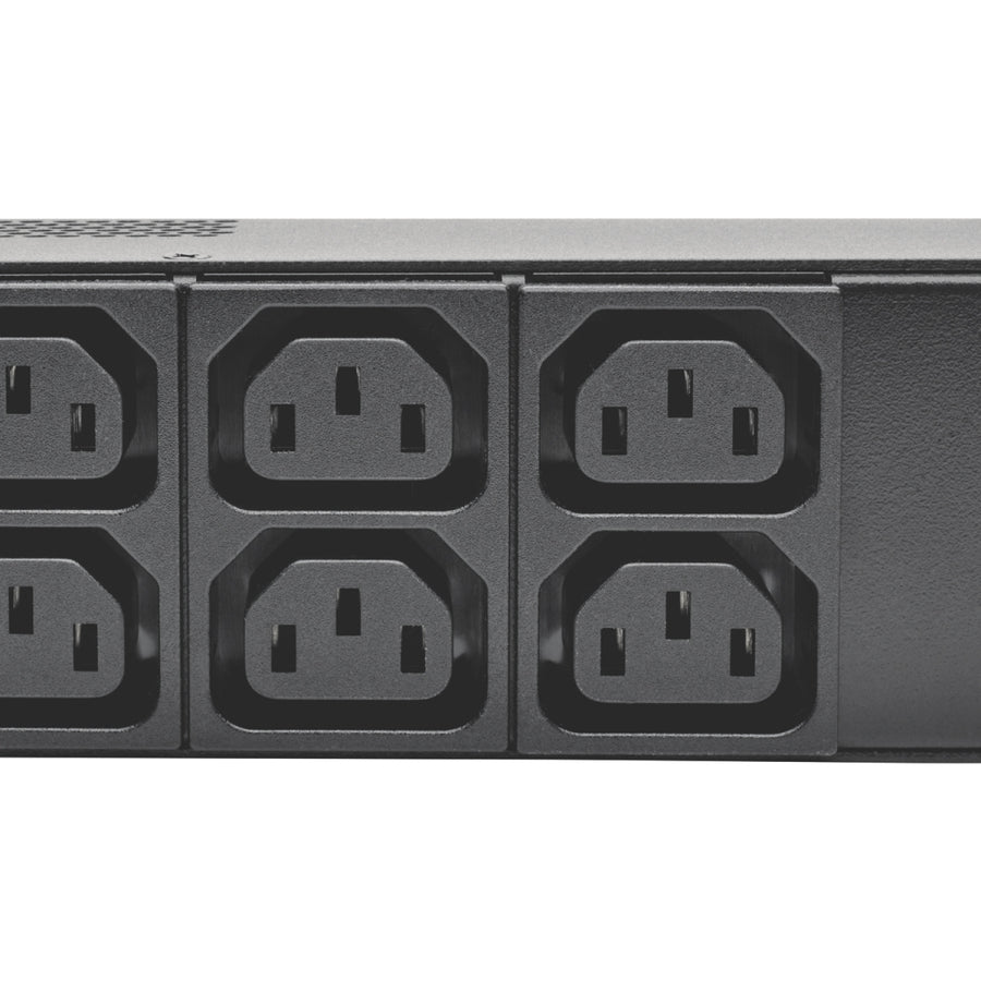 7.7kW Single-Phase Local Metered PDU, 210-240V Outlets (8 C19 and 40 C13), IEC-309 32A Blue Input, 10 ft. Cord, 0U Vertical, TAA, 70 in. PDUMV32HV