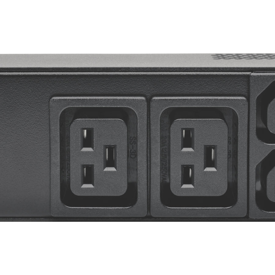 7.7kW Single-Phase Local Metered PDU, 210-240V Outlets (8 C19 and 40 C13), IEC-309 32A Blue Input, 10 ft. Cord, 0U Vertical, TAA, 70 in. PDUMV32HV