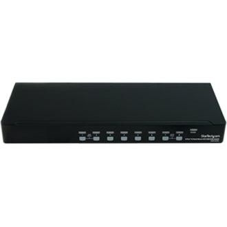 8 Port Rackmount KVM Switch - 1U DVI USB TAA Compliant | StarTech SV831DVIU