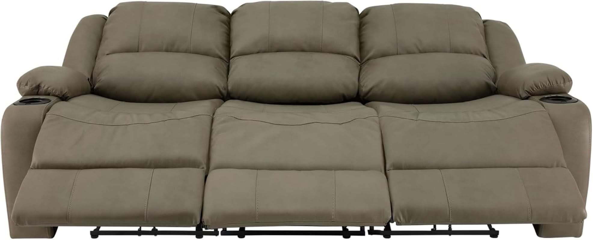 80 Inch Powered Triple Wall Hugger RV Recliner Sofa