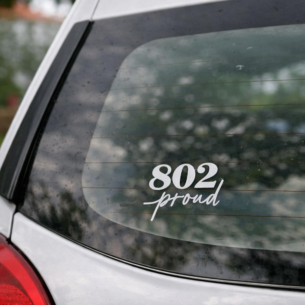 802 Proud Window Decal