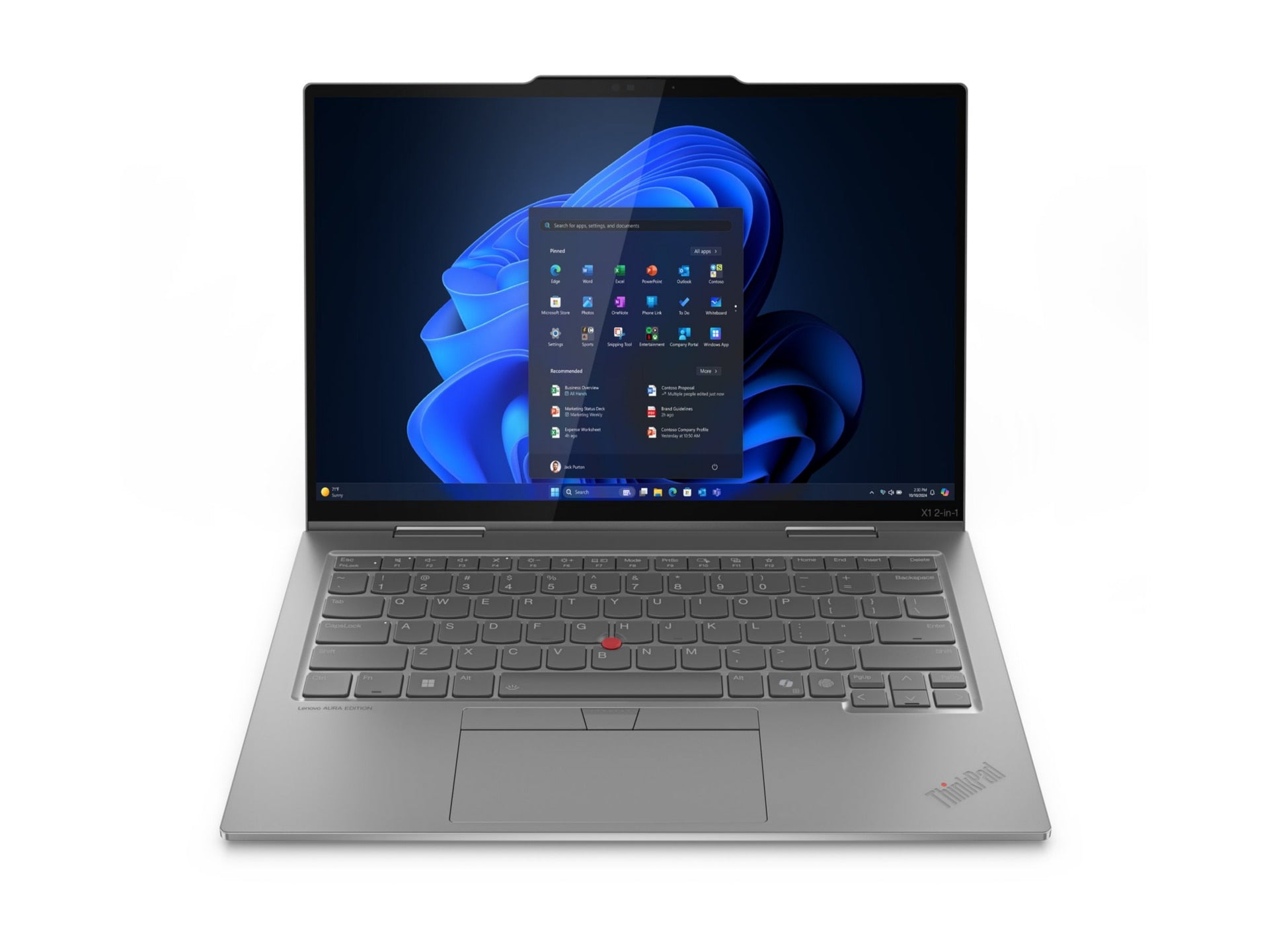 Lenovo ThinkPad X1 2-in-1 Gen 10 21NU0034US
