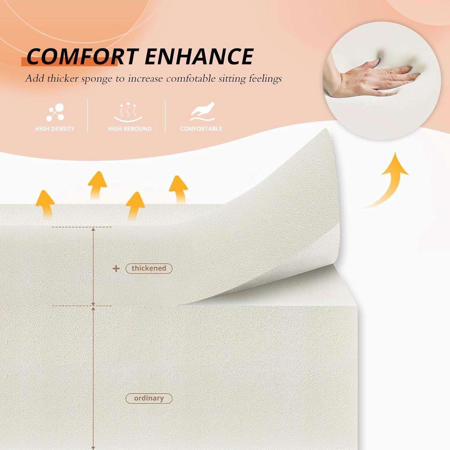 84Inches BrightOrange Chenille Pullout Sofa Bed USBPort