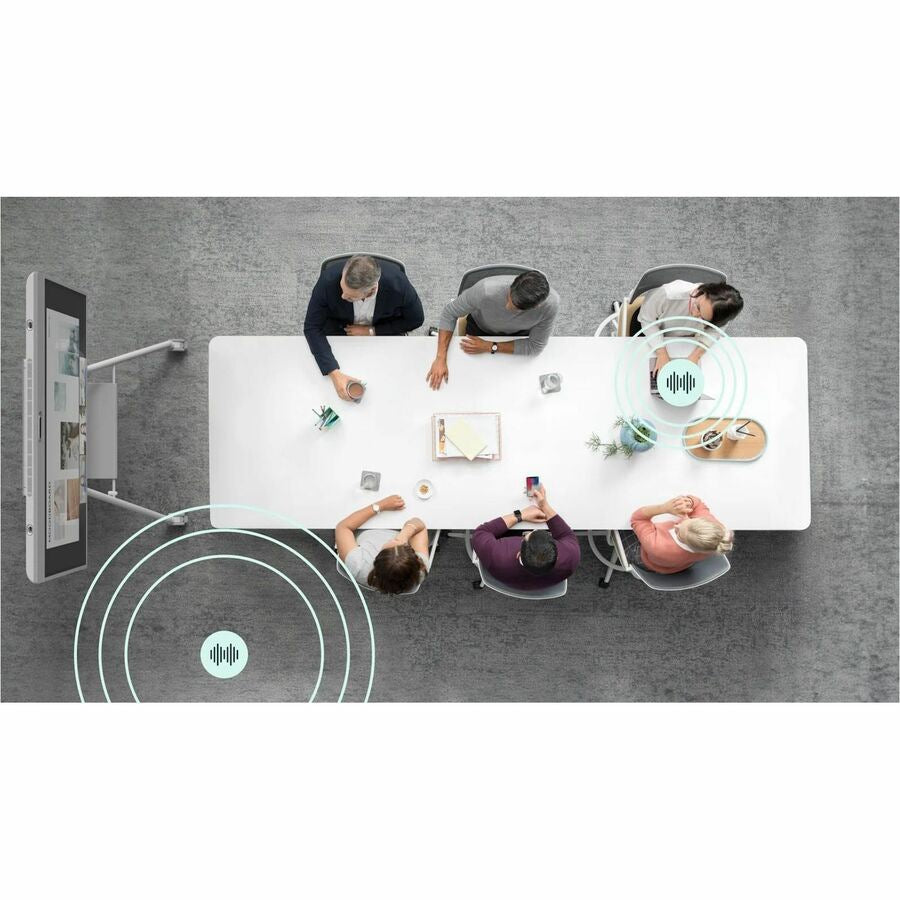 Logitech Rally Board 65 Bundle (RB65 White + Cart White)
