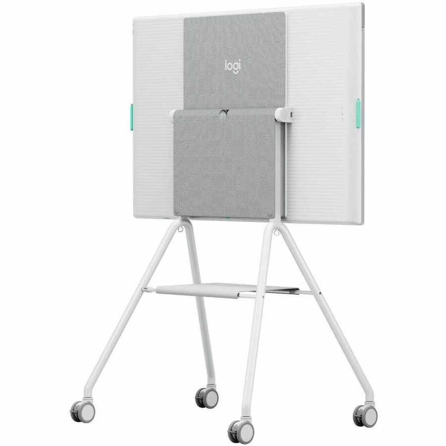 Logitech Rally Board 65 Bundle (RB65 White + Cart White)