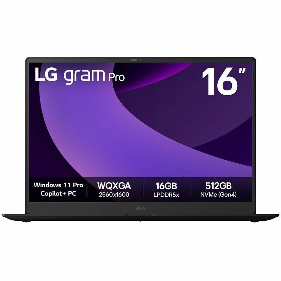 LG gram Pro 16Z90TP - 16" OLED Laptop, Intel Core Ultra 7