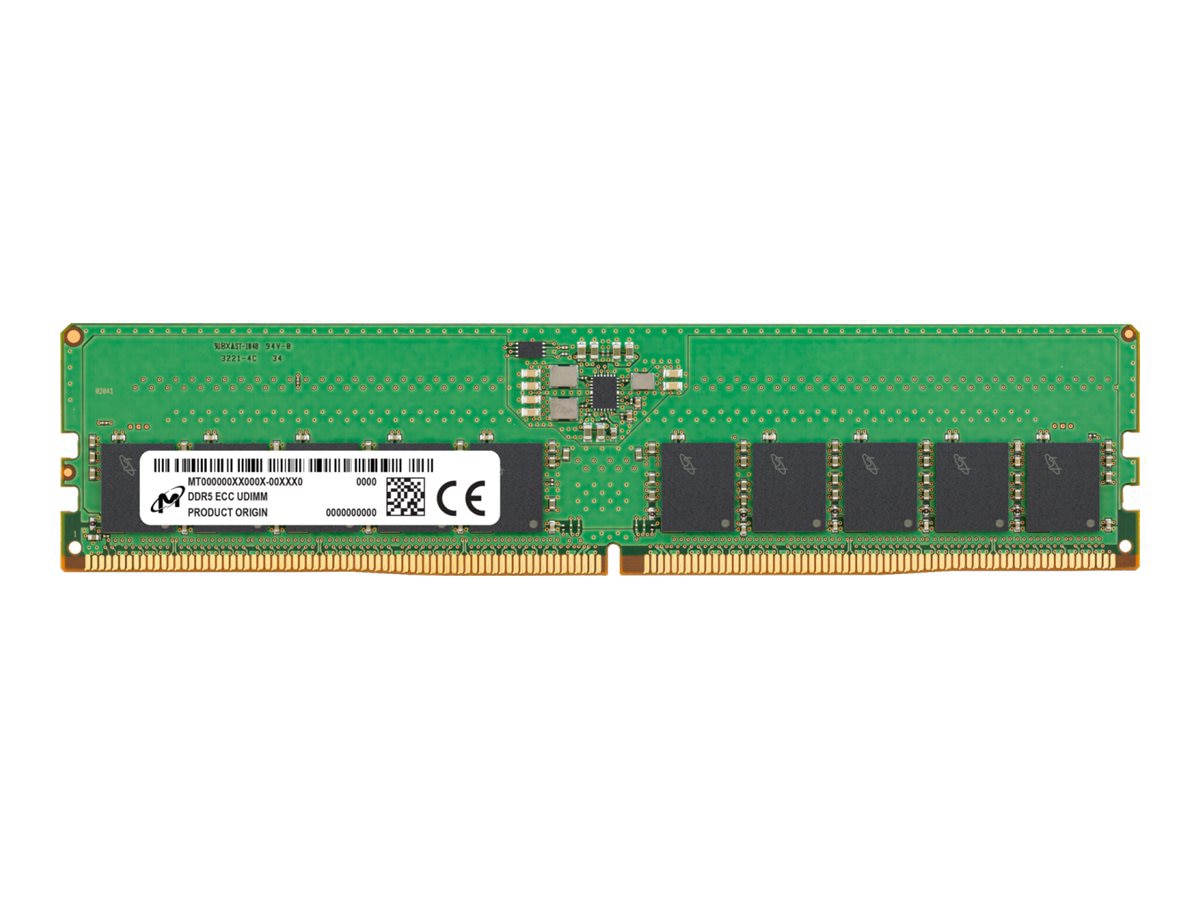 Micron DDR5 ECC UDIMM 16GB 5600 CL46
