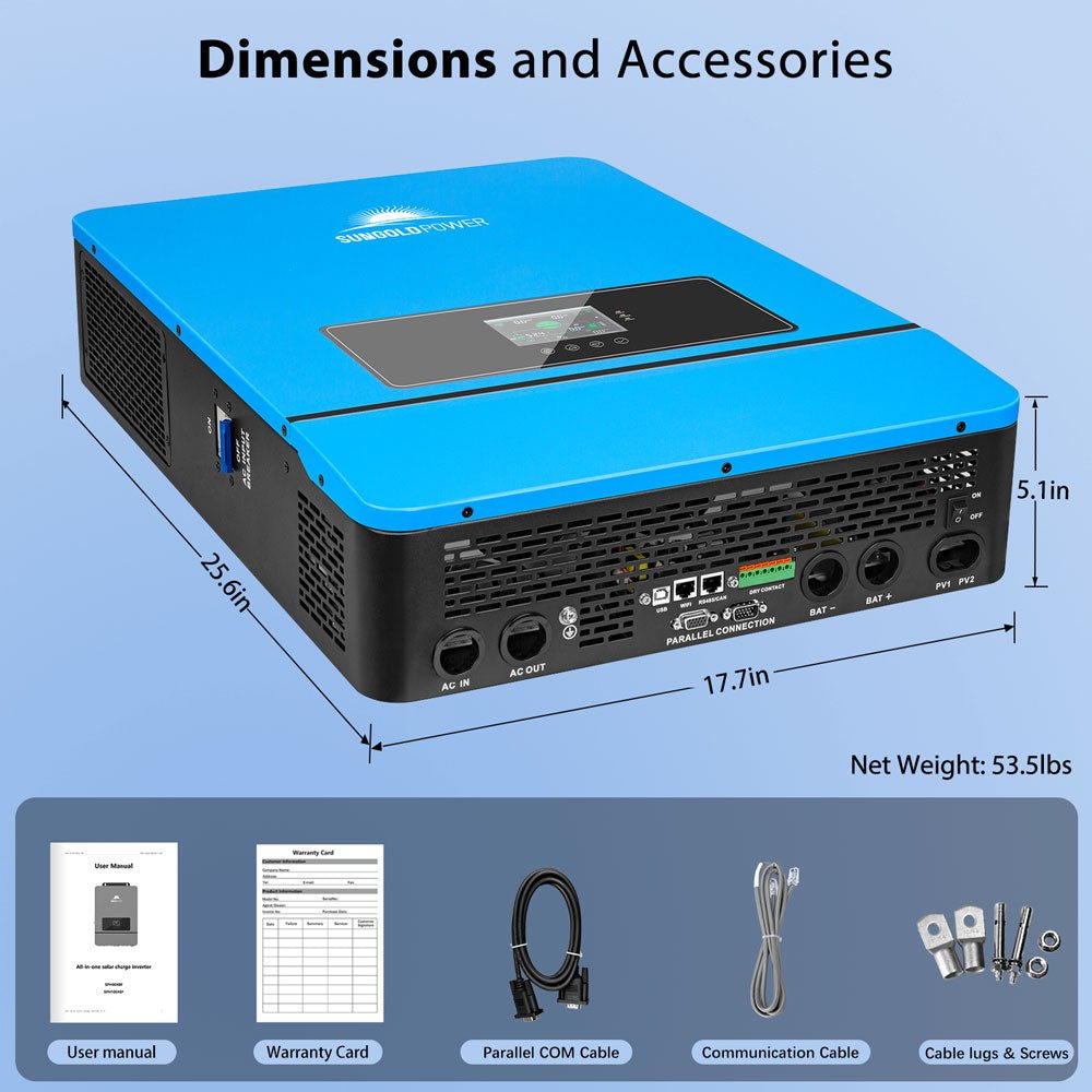 8KW 48V Split Phase Solar Inverter