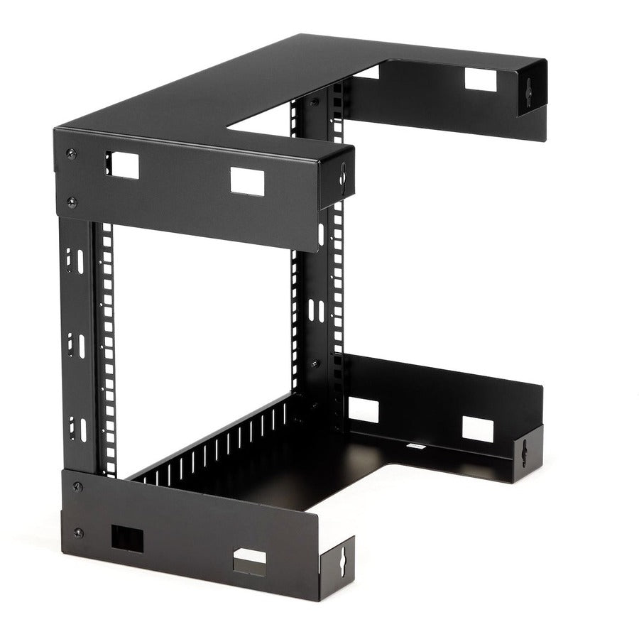 8U Wall Mount Rack - Open Frame Network Equipment Cabinet | StarTech.com RK812WALLO