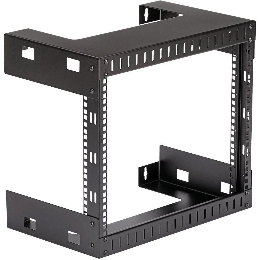 8U Wall Mount Rack - Open Frame Network Equipment Cabinet | StarTech.com RK812WALLO