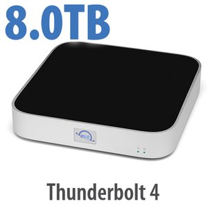 8.0TB (HDD) OWC miniStack STX Stackable Storage and Thunderbolt Hub Xpansion Solution
