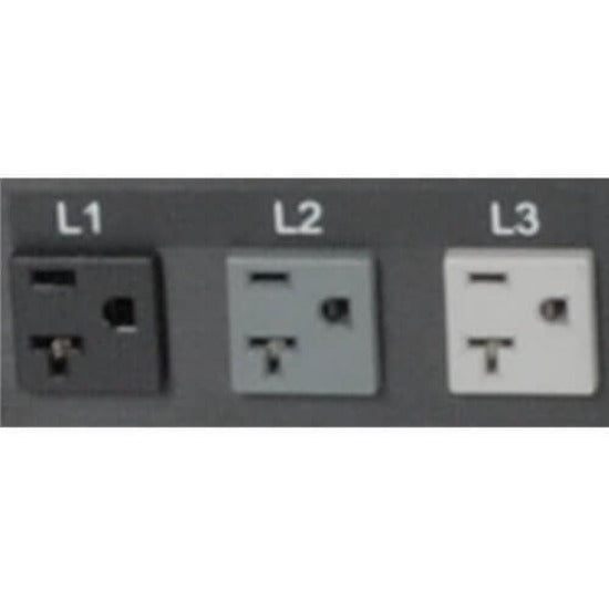 8.6kW 3-Phase Metered PDU - 208/120V Power Distribution Unit | Tripp Lite PDU3MV6L2130