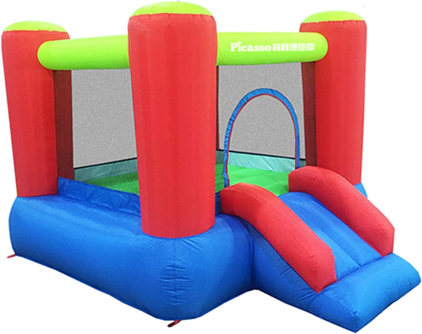 8x7 Junior Inflatable Bouncer With Slide And 50 Balls