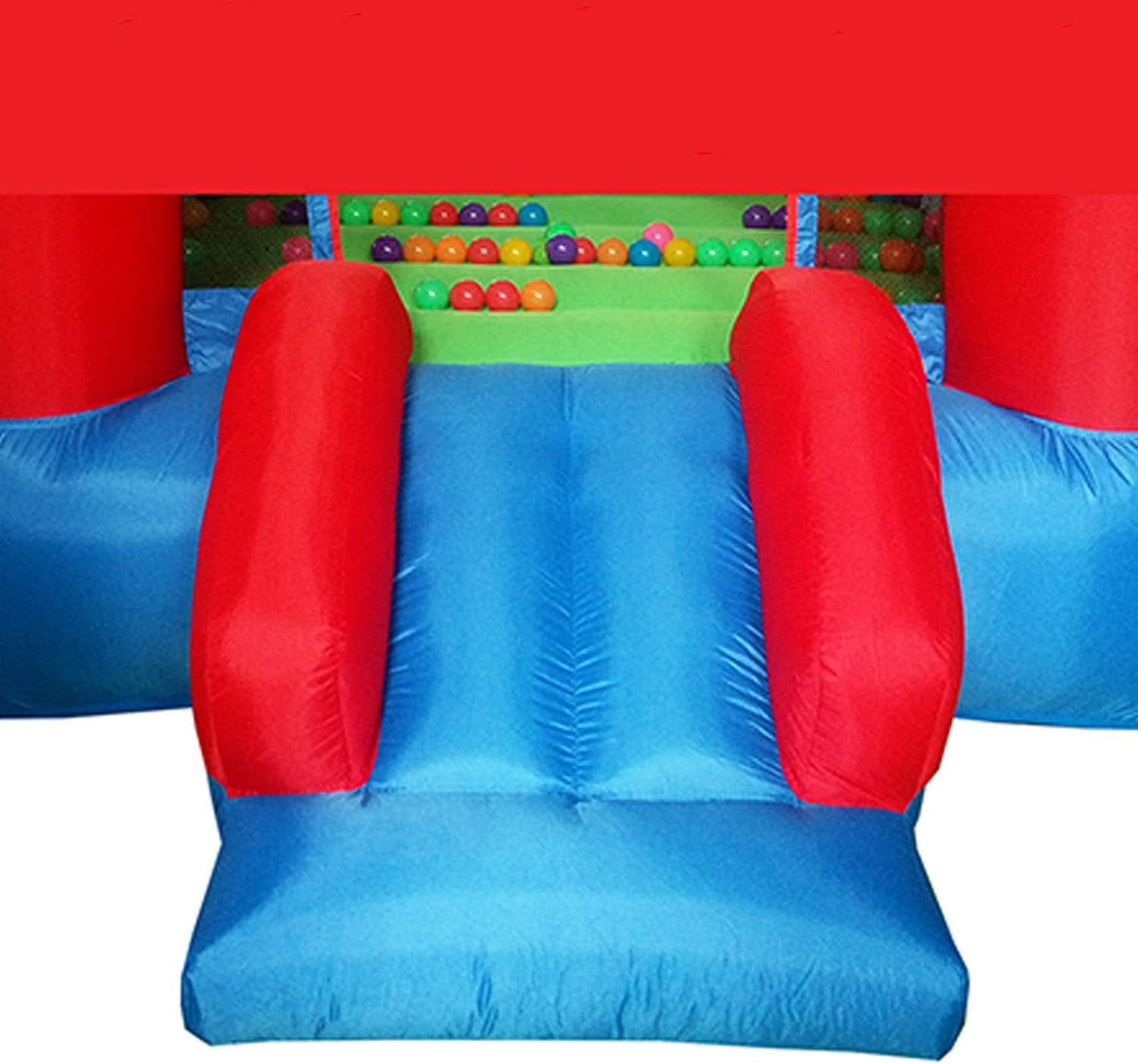 8x7 Junior Inflatable Bouncer With Slide And 50 Balls
