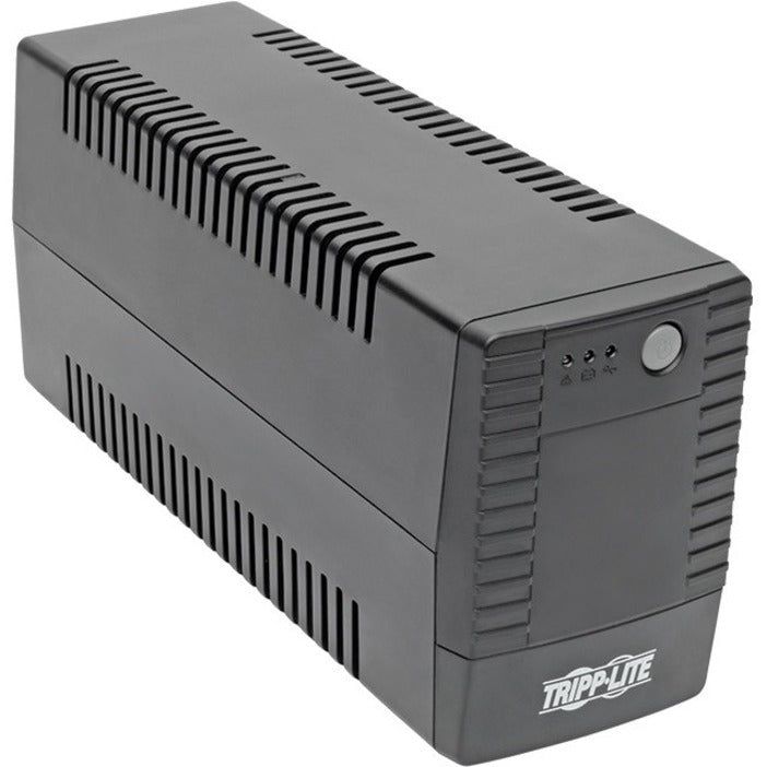 900VA Line-Interactive UPS Tower with 6 Outlets - AVR Power Backup | TechSoft VS900T