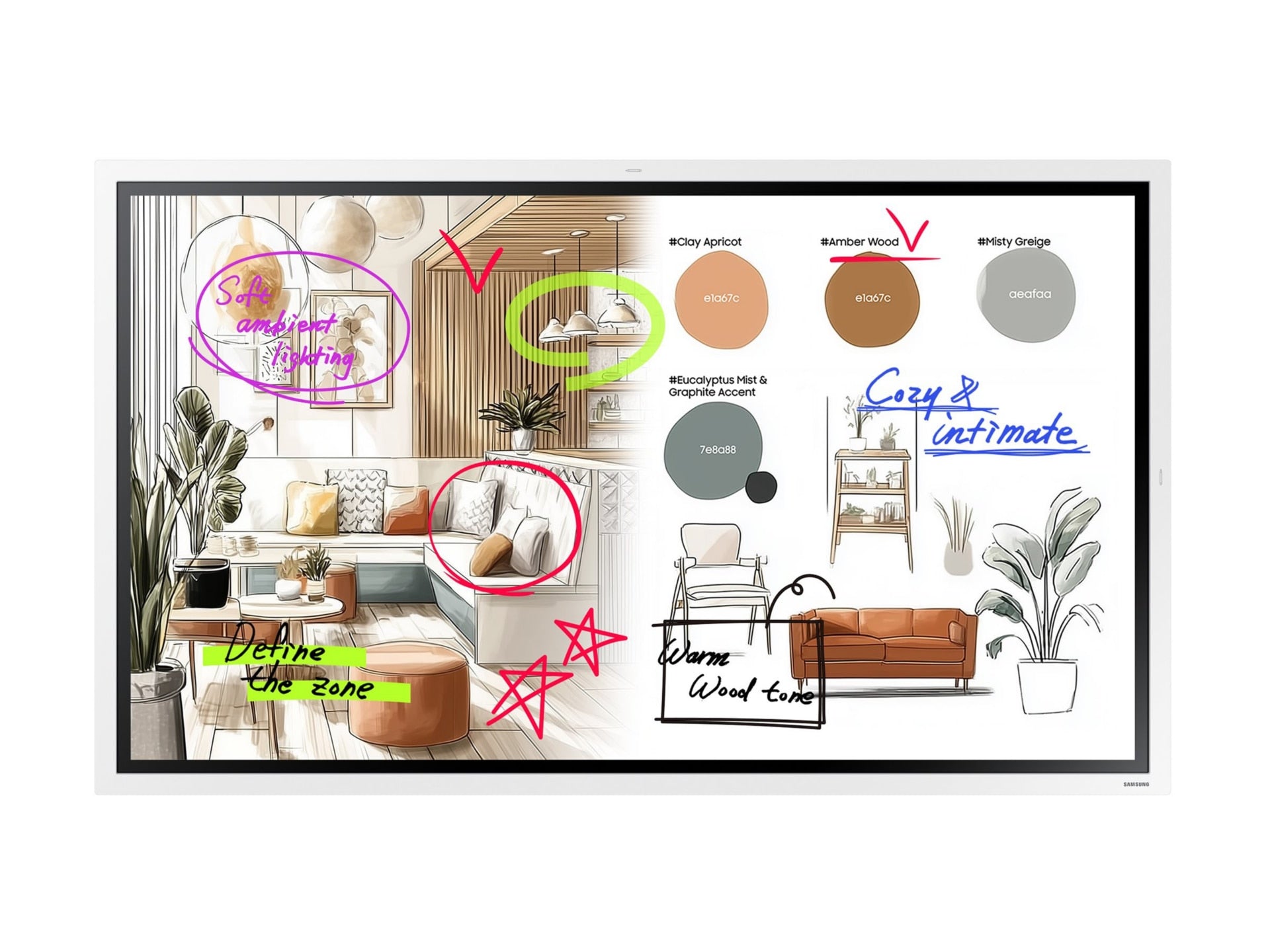 Samsung Flip WM65FX 65-inch Interactive Display