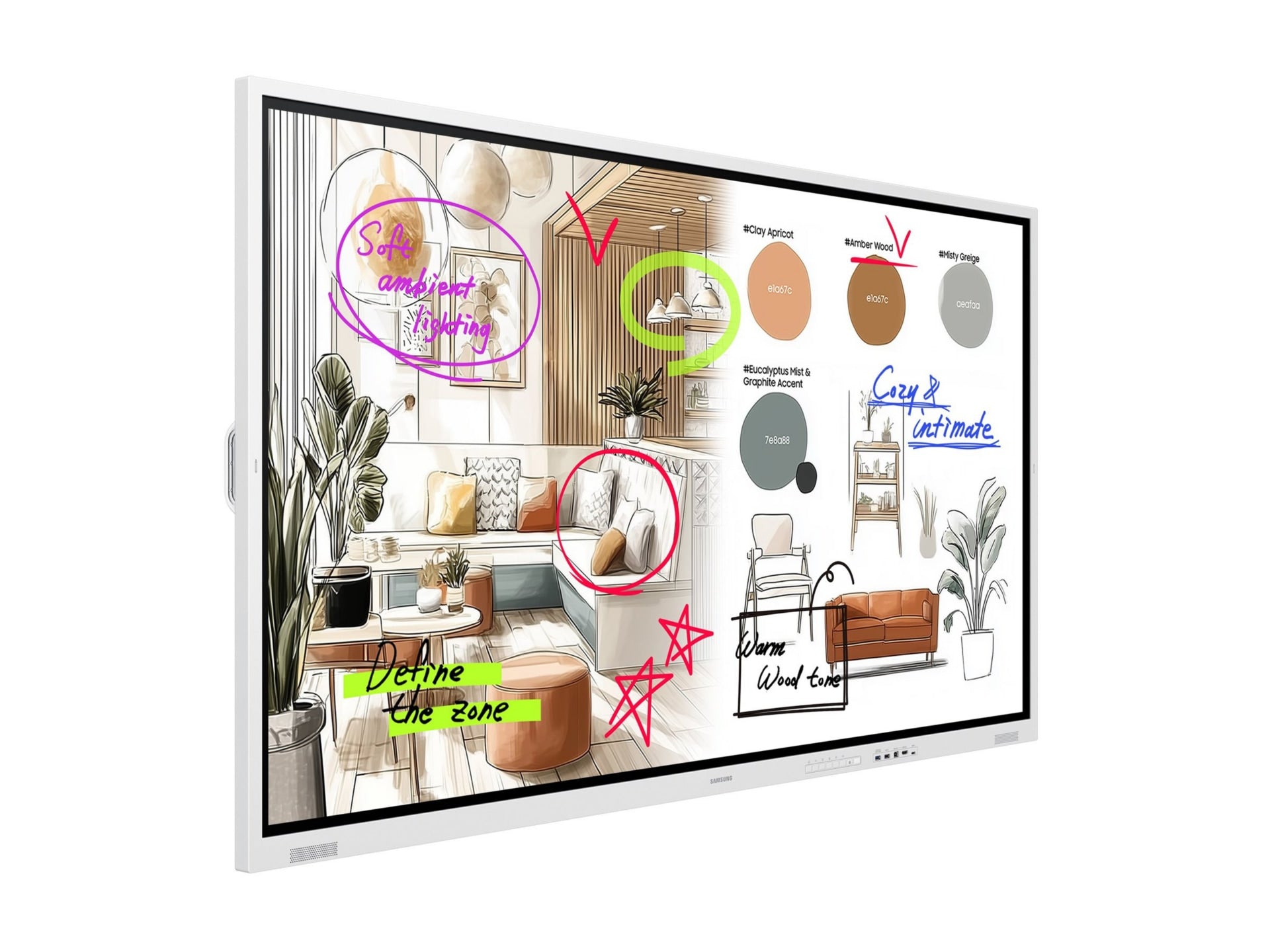 Samsung 75inch 4K UHD Display WM75FX