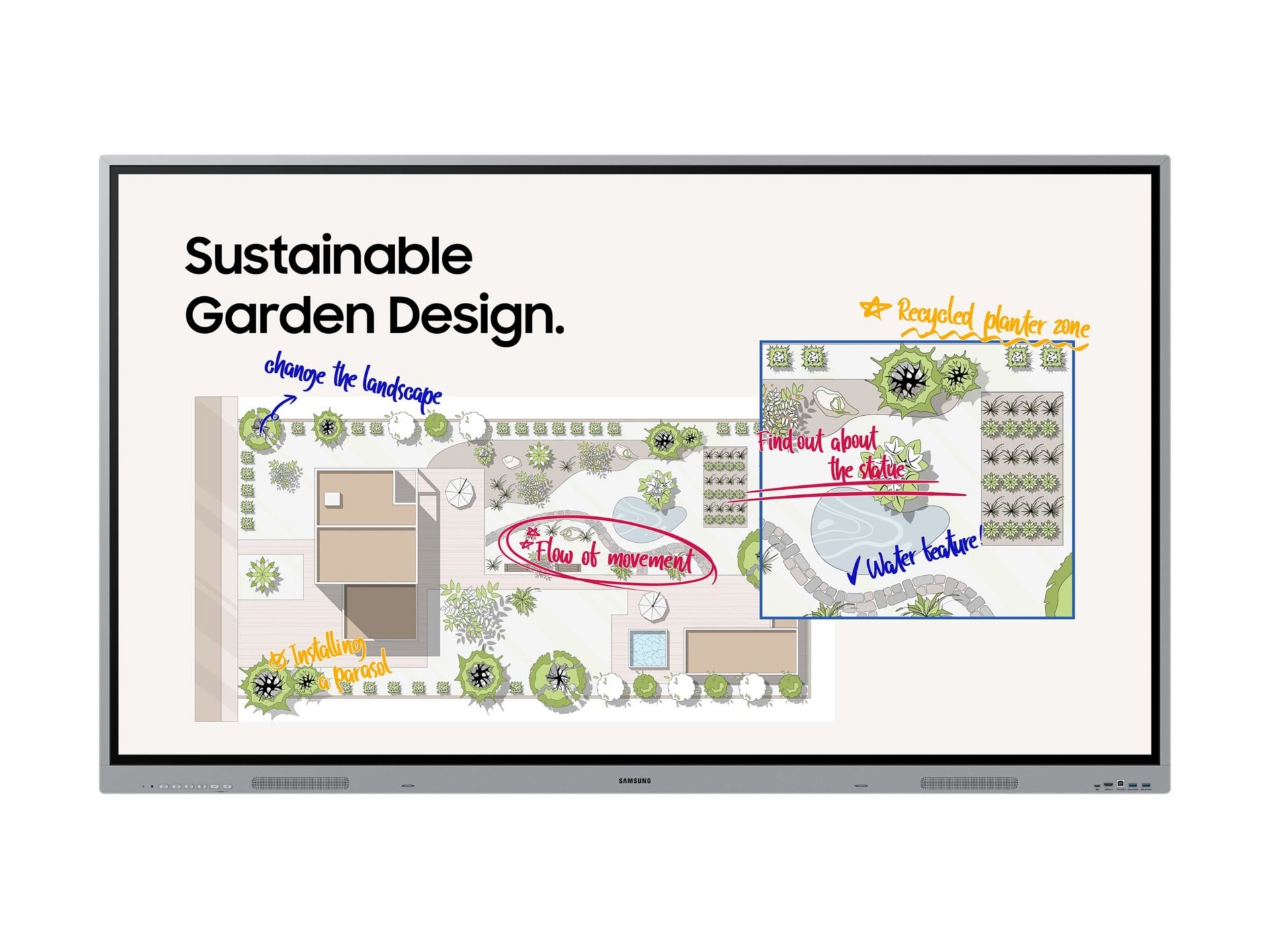 Samsung WE75FX 75" UHD 4K Interactive Display