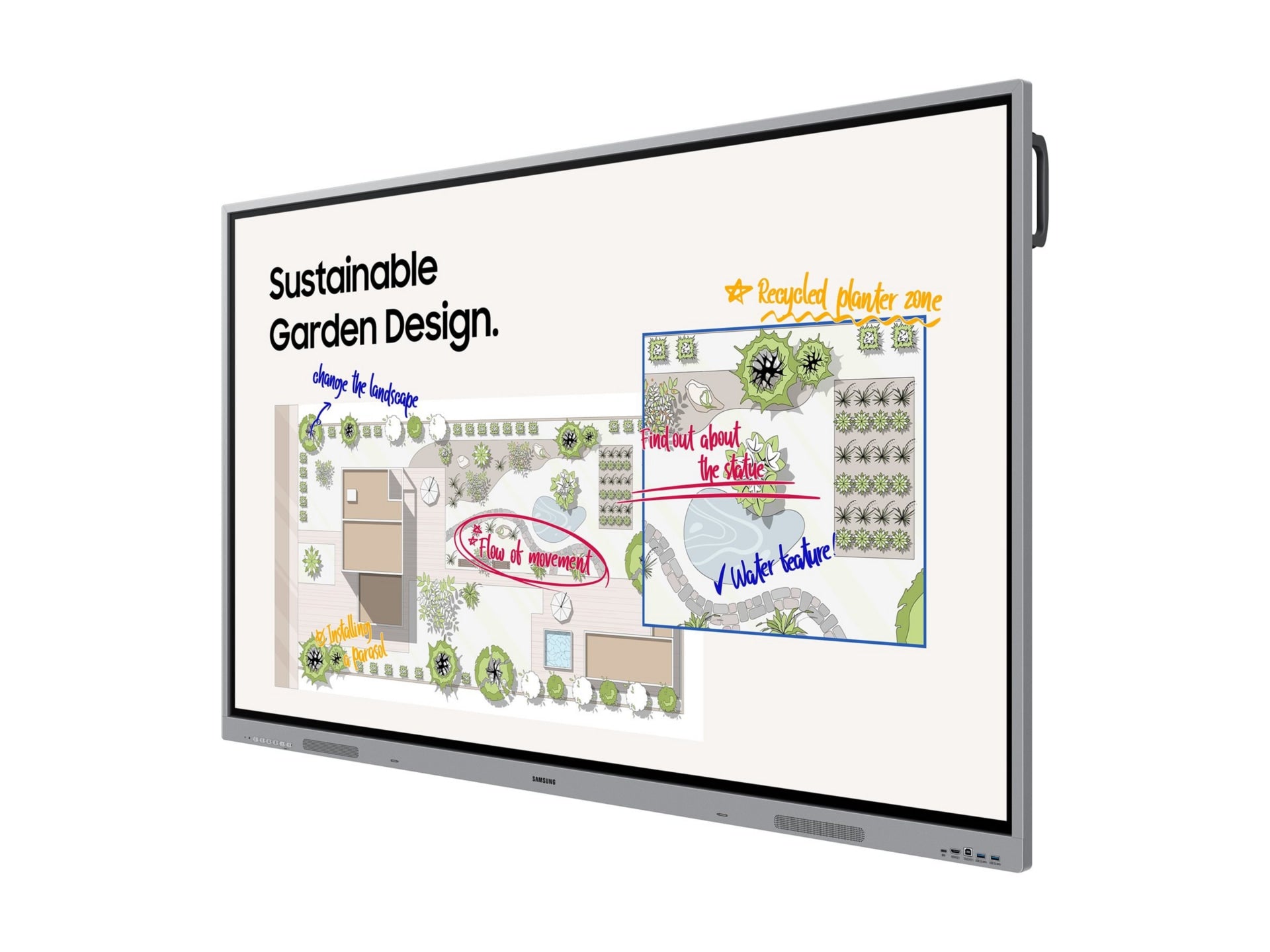 Samsung WE75FX 75" UHD 4K Interactive Display