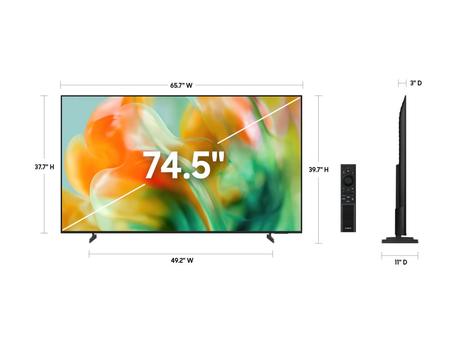 Samsung 75" 4K 144Hz LED Display UN75M80HAFXZA