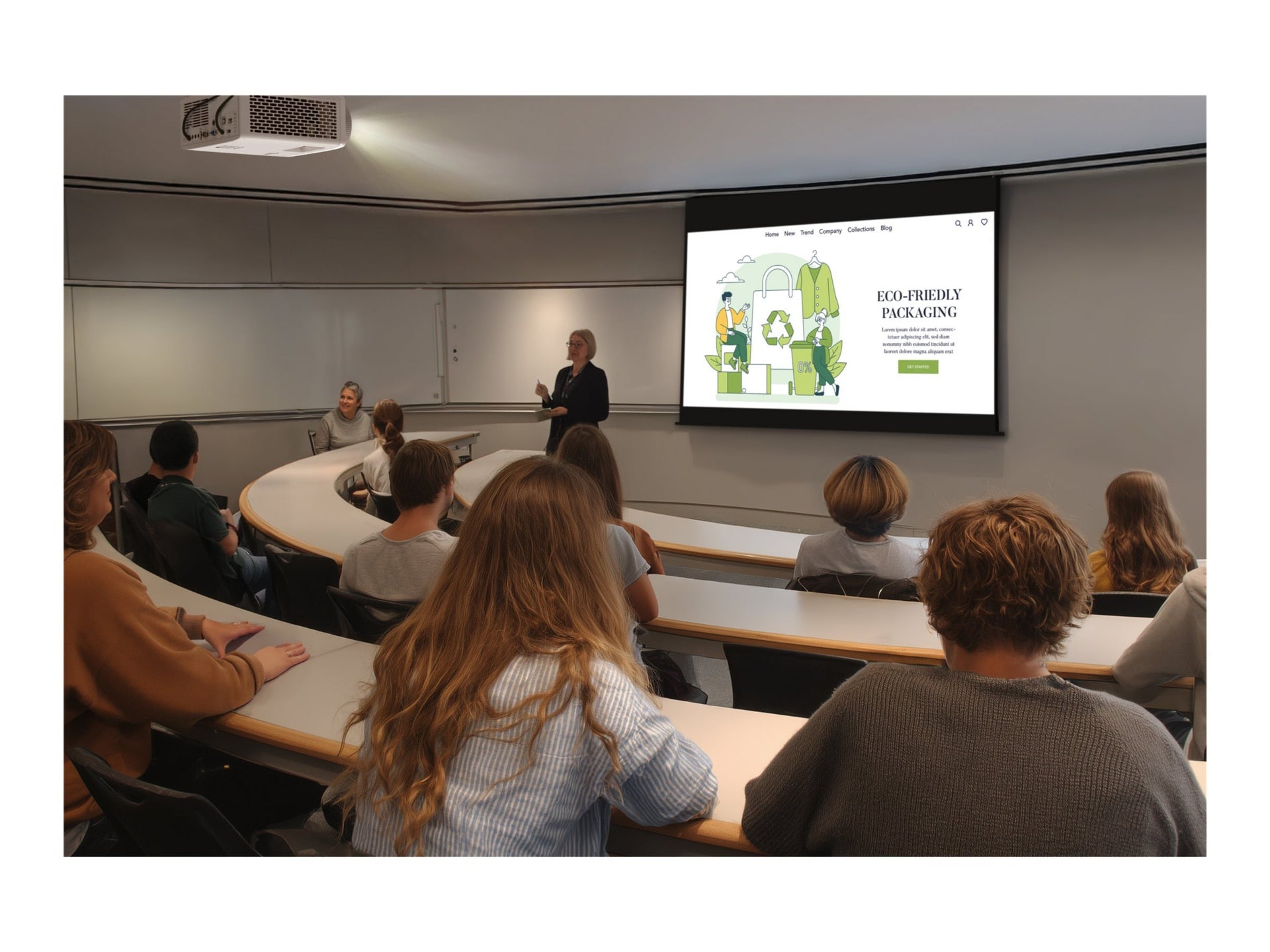 Optoma ZH401e Full HD 1080p Laser Projector