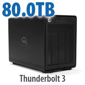 96.0TB OWC ThunderBay 4 Four-Drive Thunderbolt (40Gb/s) External Storage Solution