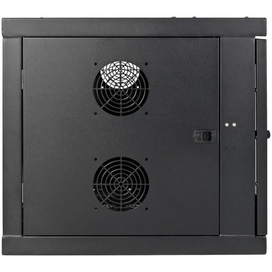 9U Wall Mount Server Rack - Switch-Depth Network Enclosure | Tripp Lite SRW9UDPVRT
