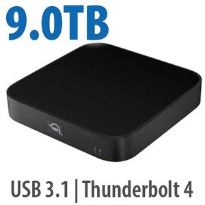 9.0TB (8.0TB HDD + 1.0TB NVMe) OWC miniStack STX Stackable Storage and Thunderbolt