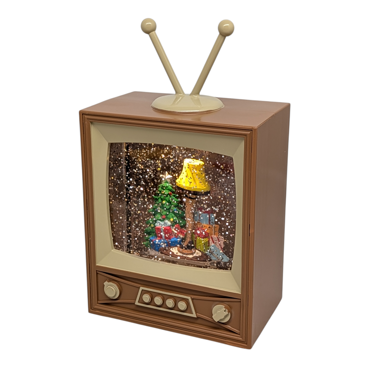 A Christmas Story LED Musical Television Waterglobe - 8.5 Inch