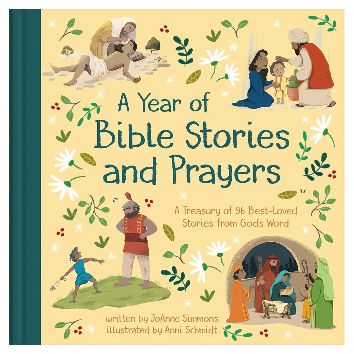A Year of Bible Stories and Prayers: A Treasury of 96 Best-Loved Stories from God's Word