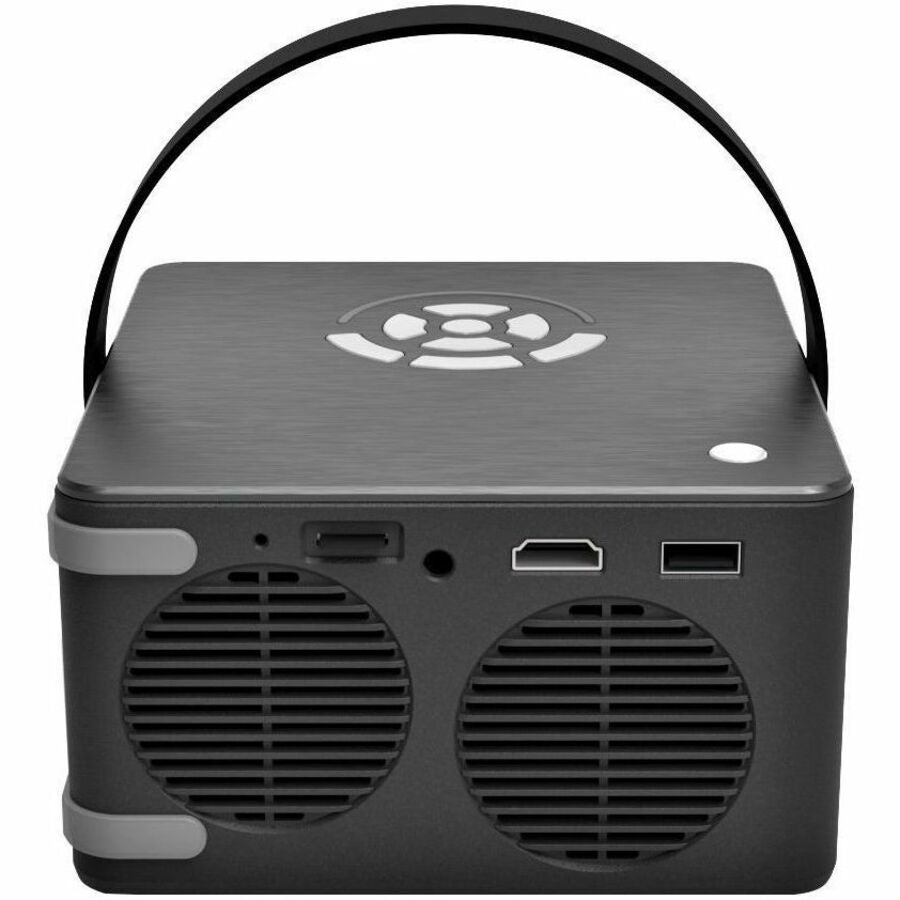 AAXA Technologies P6 DLP Projector - 16:9 - Portable - Gray Black - 1280 x 800 - Front - 3