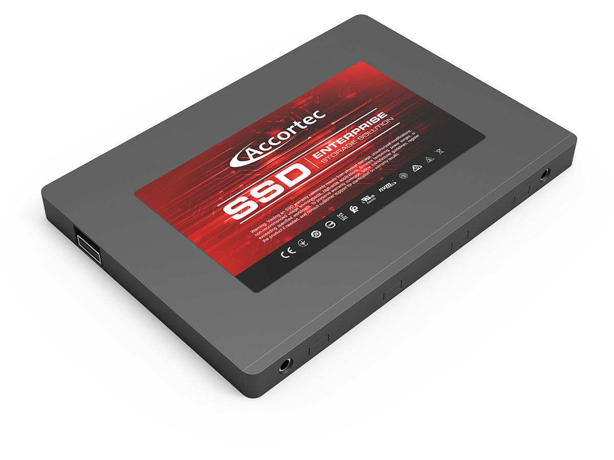 ACCORTEC 240GB 2.5" SATA 6Gb/s SSD Drive with Adapter – Fast Upgrade for Laptops & Desktops