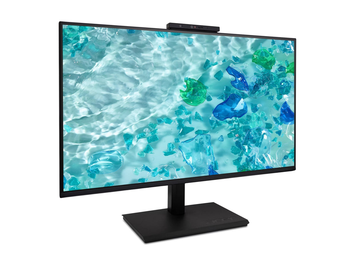 ACER B277 27" FHD IPS Monitor with 5M IR Webcam for Professionals