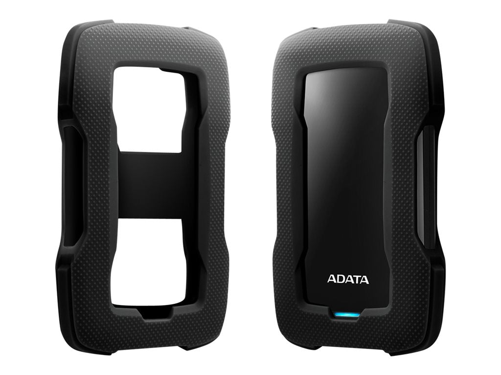 ADATA HD330 - Hard drive - 1 TB - external (portable) - USB 3.1 - 256-bit AES - black