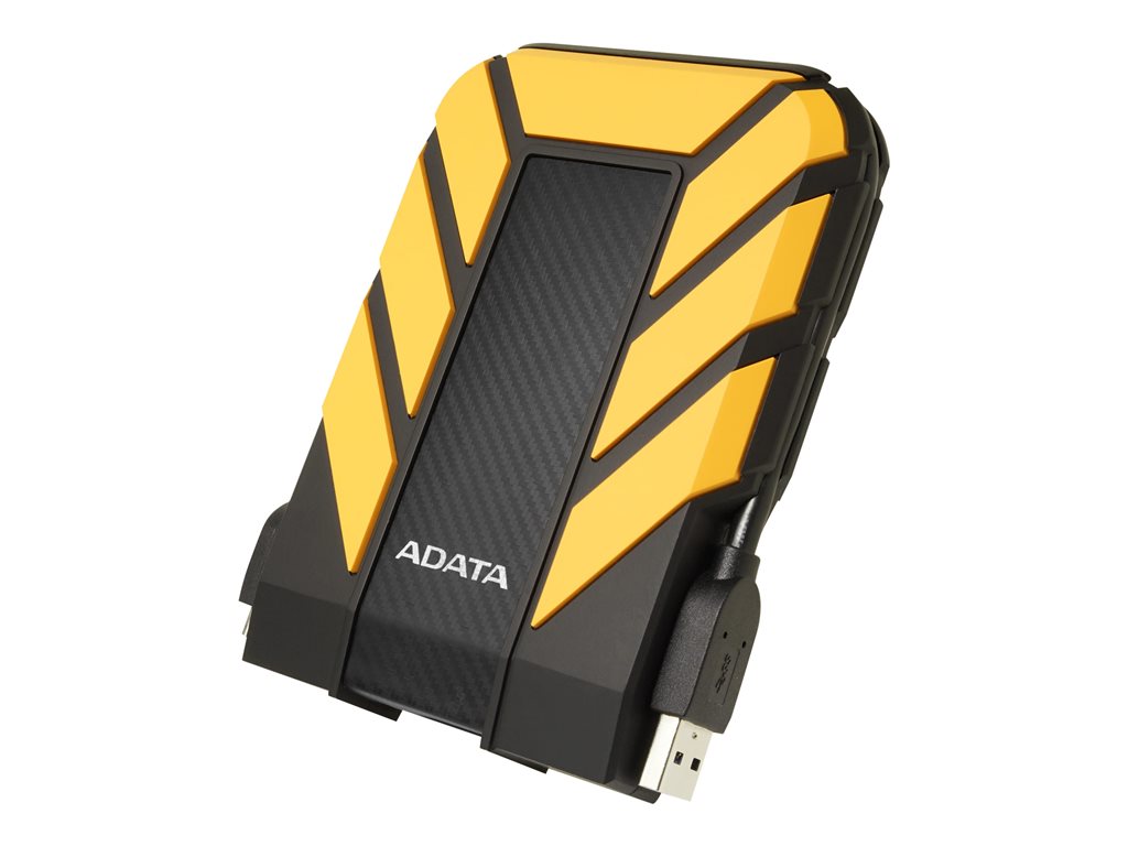 ADATA HD710P - Hard drive - 2 TB - external (portable) - 2.5 - USB 3.1 - yellow"