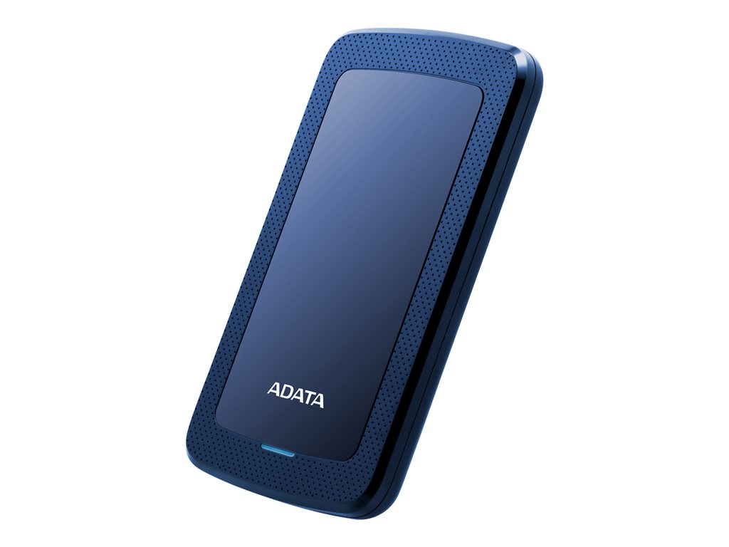 ADATA HV300 - Hard drive - 2 TB - external (portable) - USB 3.1 - 256-bit AES - blue
