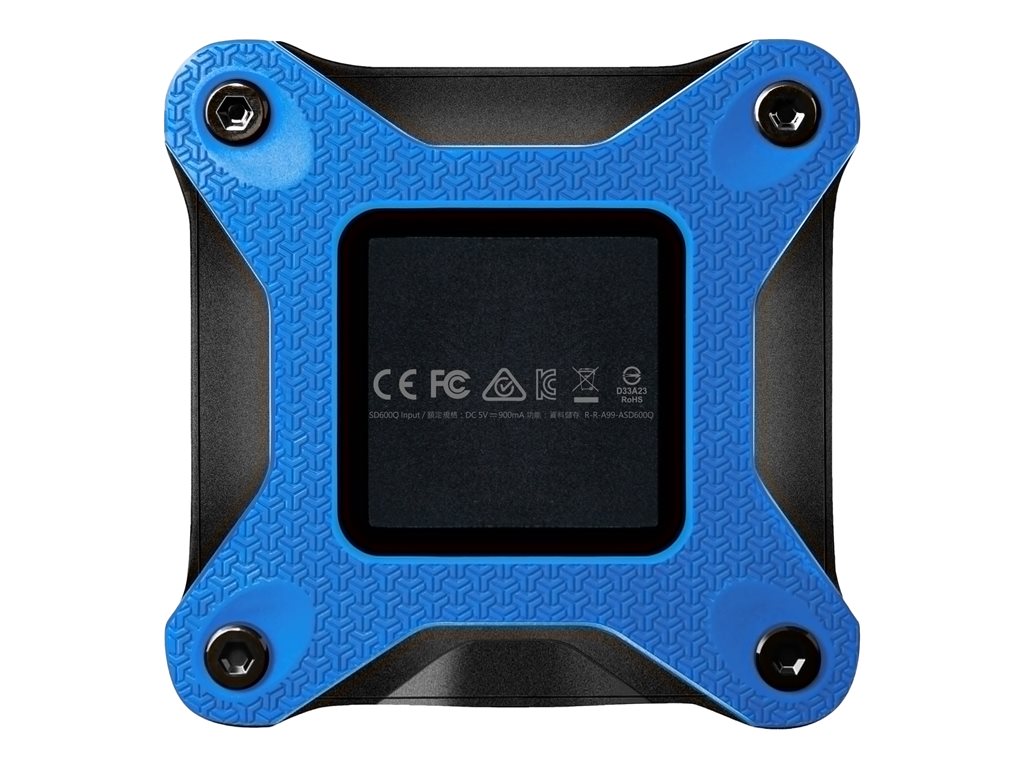 ADATA SD600Q - SSD - 240 GB - external - USB 3.1 - blue