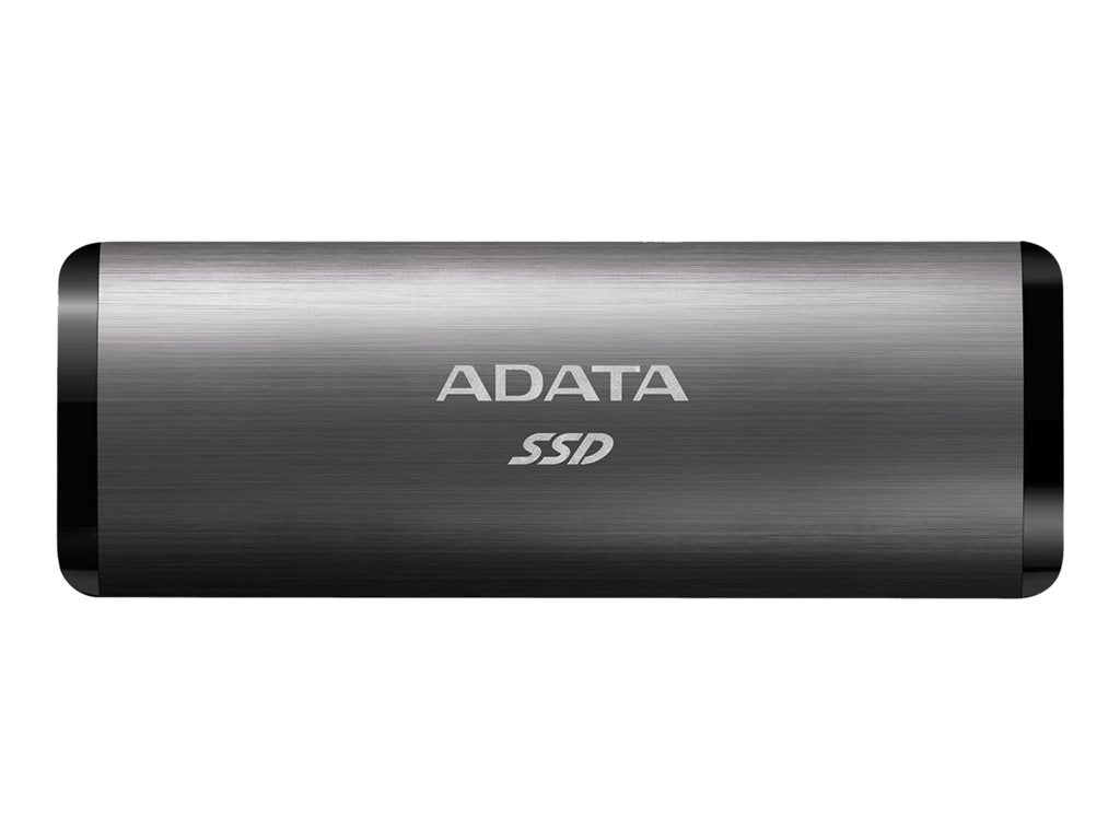 ADATA SE760 - SSD - 1 TB - external (portable) - USB 3.2 Gen 2 (USB-C connector) - titan gray