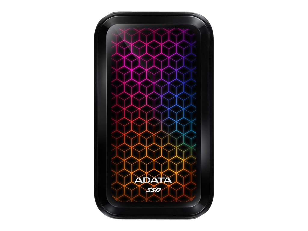 ADATA SE770G - SSD - 1 TB - external (portable) - USB 3.2 Gen 2 (USB-C connector) - black