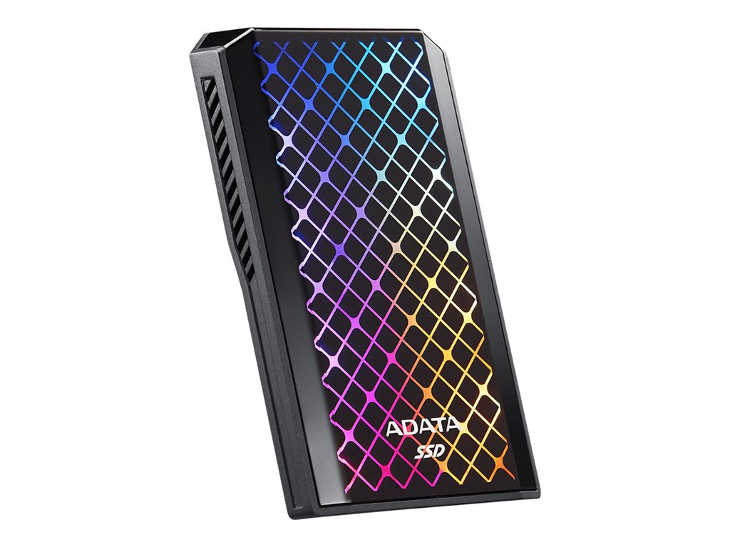 ADATA SE900G - SSD - 2 TB - external (portable) - USB 3.2 Gen 2x2 (USB-C connector) - black