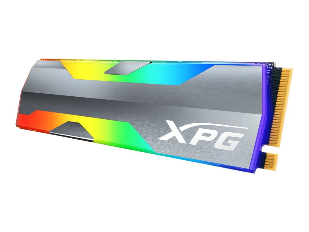 ADATA XPG Spectrix S20G RGB - SSD - 1 TB - internal - M.2 2280 - PCIe 3.0 x4 (NVMe) - 256-bit AES - integrated heatsink