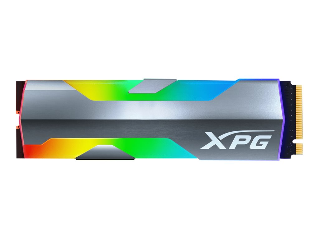 ADATA XPG Spectrix S20G RGB - SSD - 1 TB - internal - M.2 2280 - PCIe 3.0 x4 (NVMe) - 256-bit AES - integrated heatsink