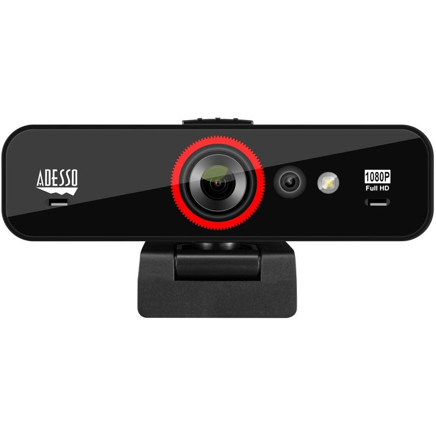 ADESSO CYBERTRACKF1 1080P HD USB Webcam with Privacy Shutter