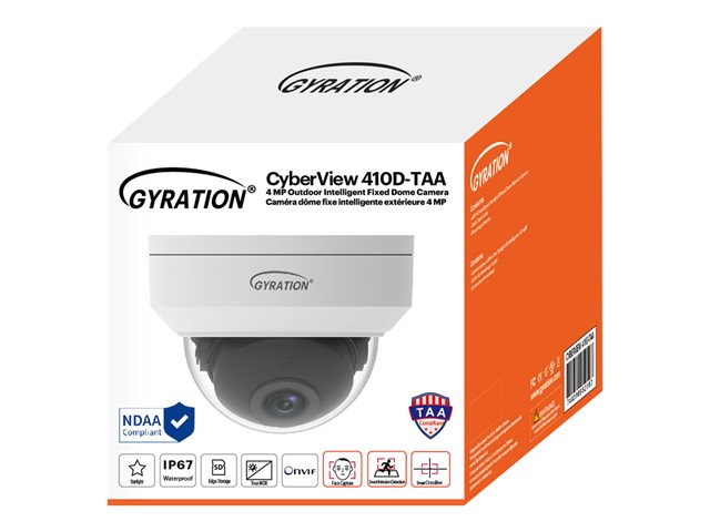 ADESSO CYBERVIEW410D-TAA 4MP Security Camera with Night Vision & PoE