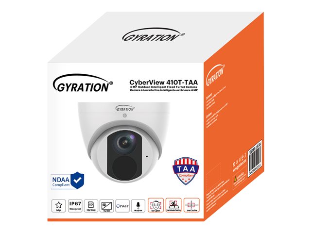 ADESSO CYBERVIEW410T-TAA 4MP Security Camera with Night Vision & PoE