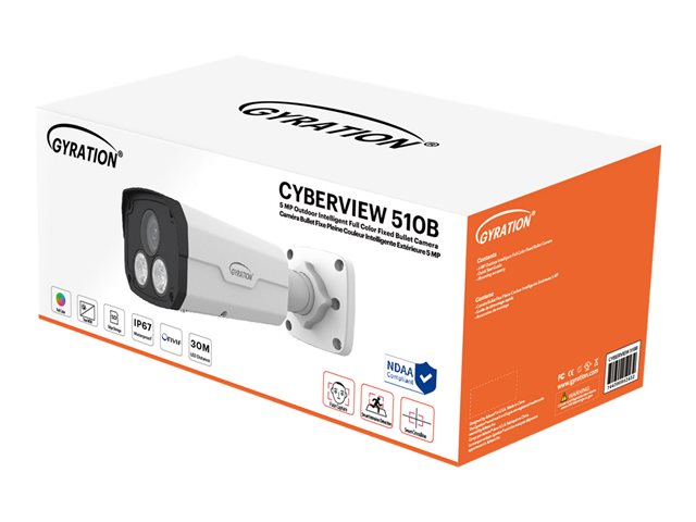 ADESSO CYBERVIEW510B 5MP Security Camera with ICR & PoE