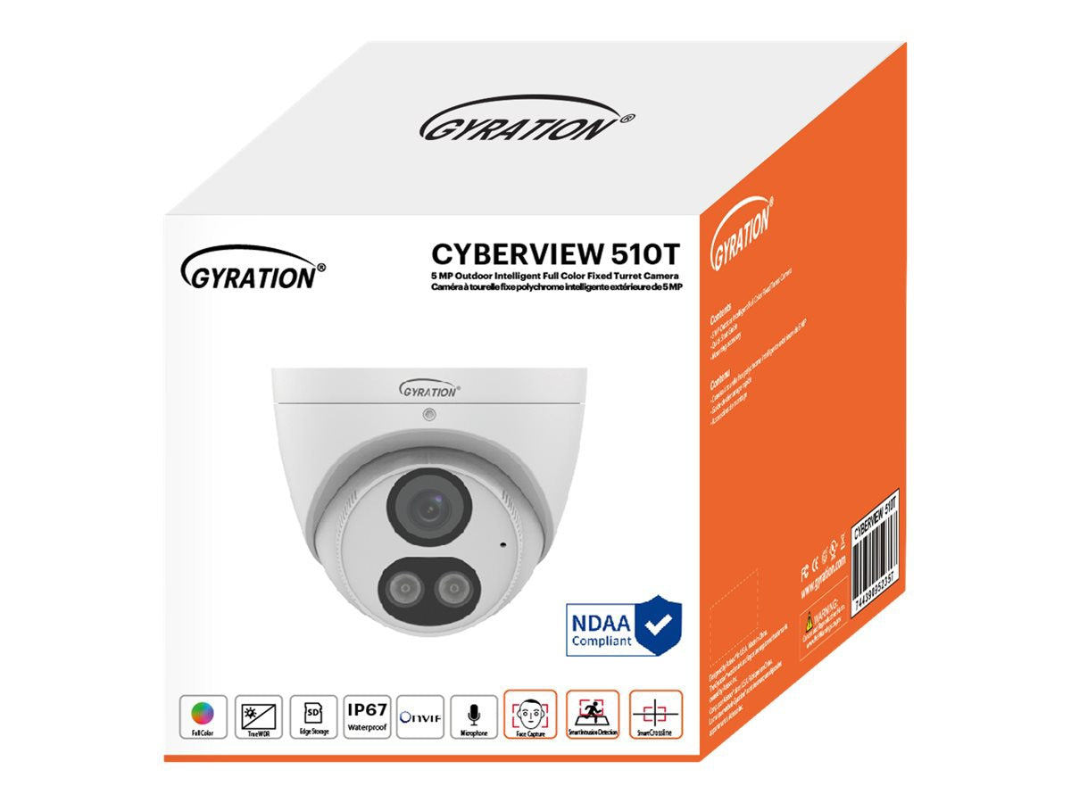 ADESSO CYBERVIEW510T 5MP Security Camera with PoE & Night Vision