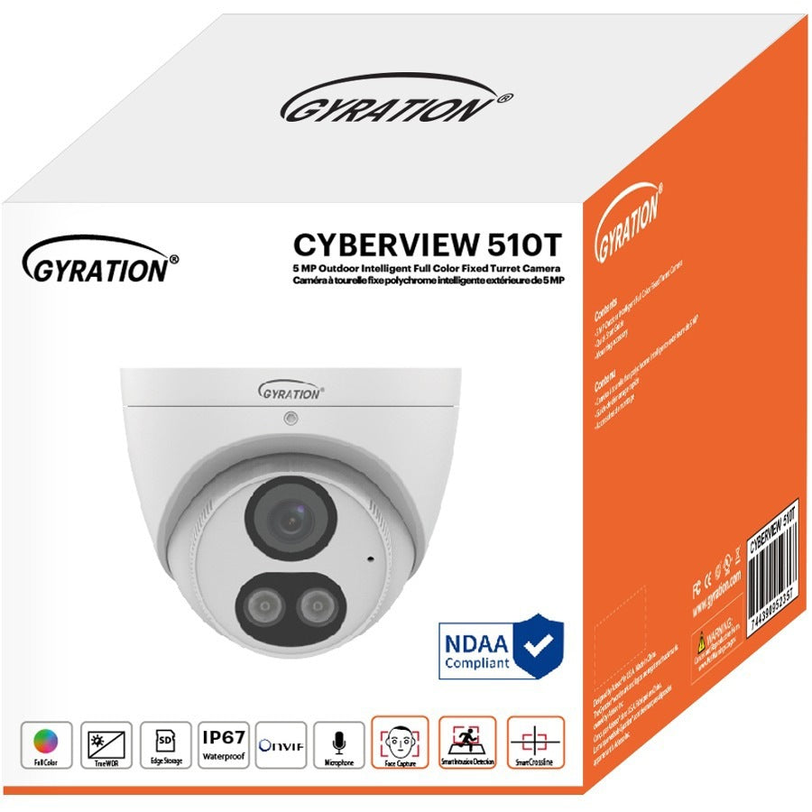 ADESSO CYBERVIEW510T 5MP Security Camera with PoE & Night Vision